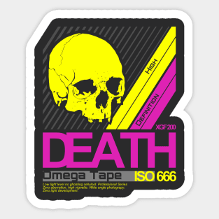 DEATH Omega Tape Sticker